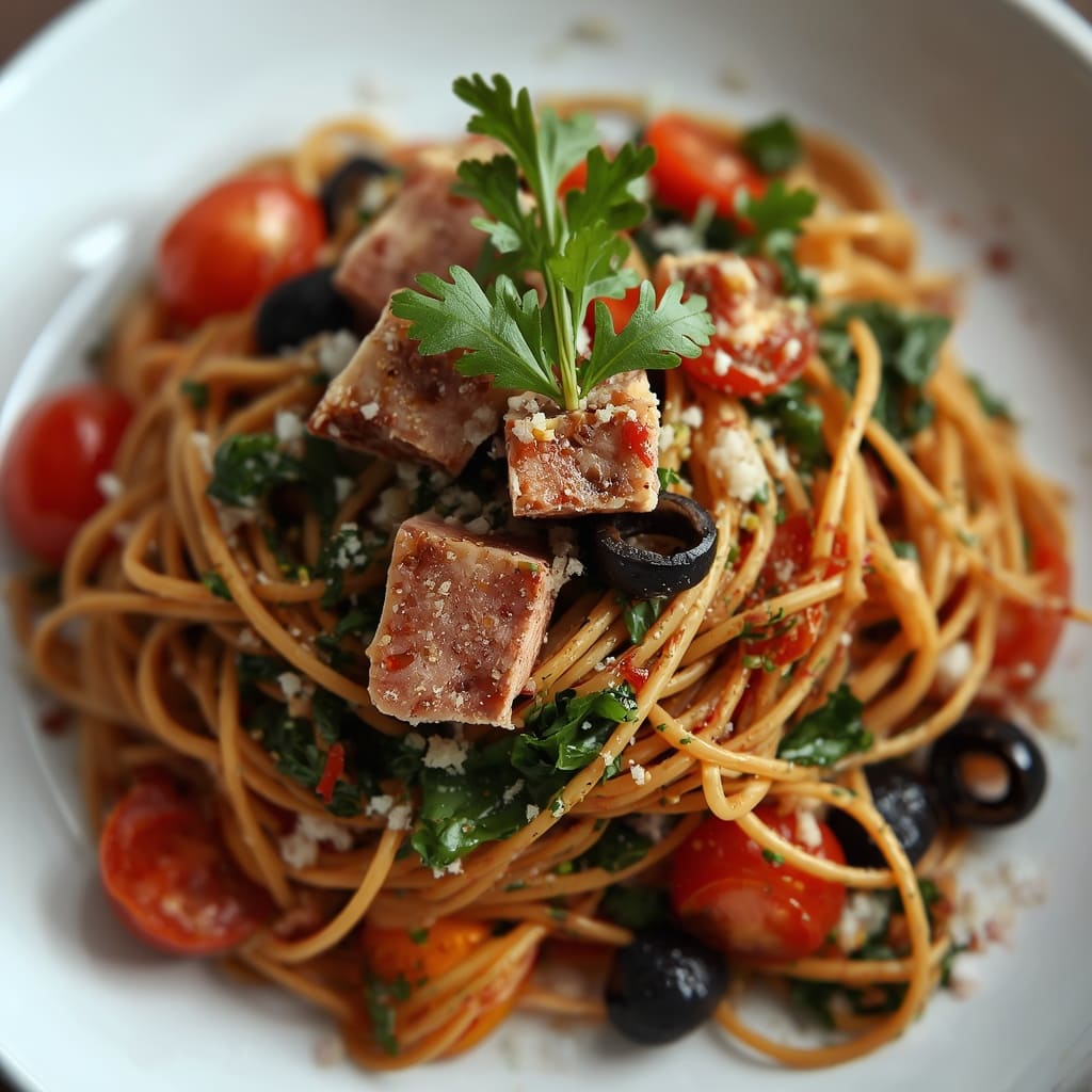 Tuna Spaghetti One Fifteenth Coffee